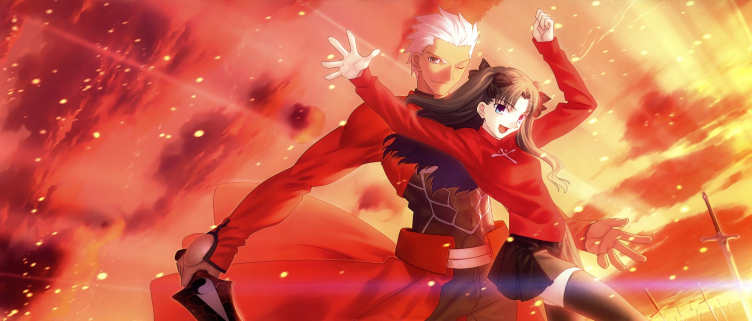 Type Moon Takeuchi Takashi Fate Stay Night Archer Toosaka Rin